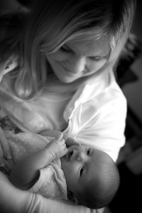Little Avery and her awesome mom, Elizabeth.