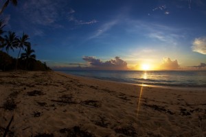 Sunrise Over the Indian Ocean